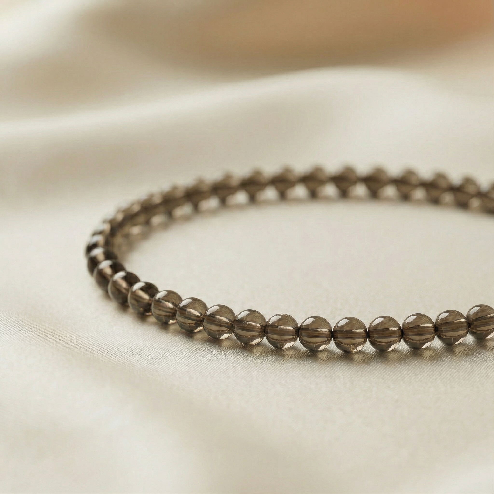 Edelsteinarmband Rauchquarz | Erdung & Loslassen