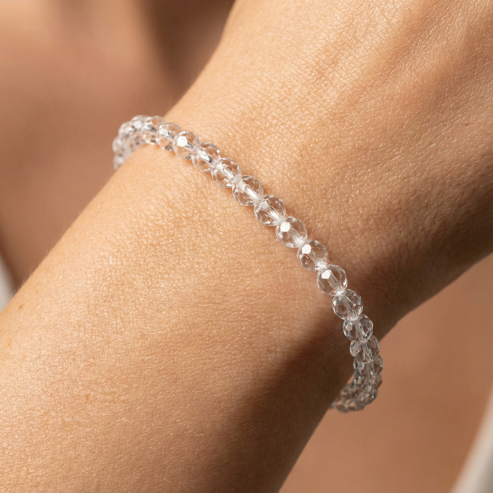 Edelsteinarmband Bergkristall | Klarheit & Ausrichtung