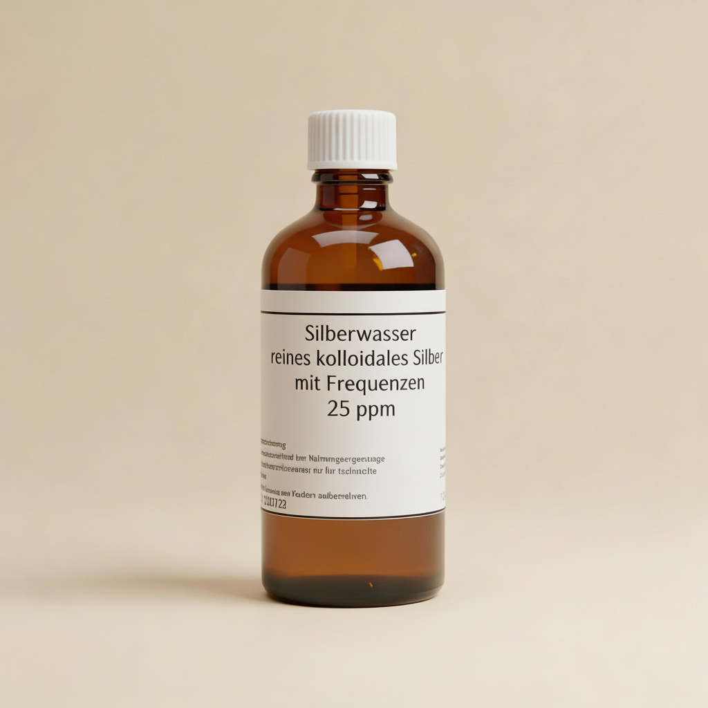 Kolloidales Silber 25 ppm – energetisiert mit 45 Frequenzen - 100ml