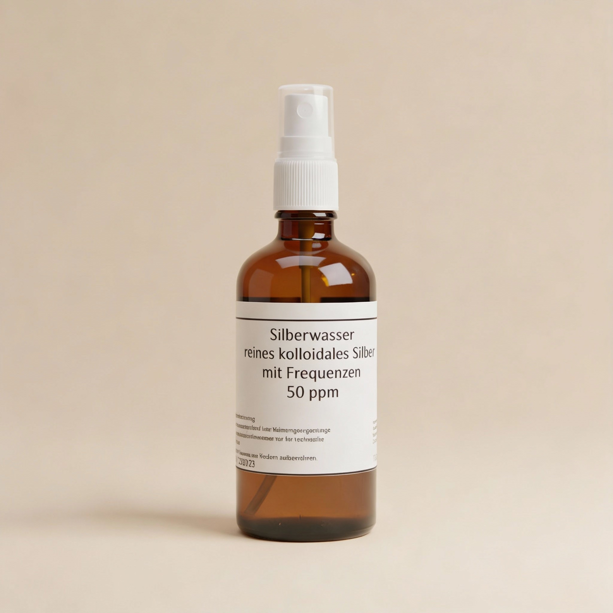 Kolloidales Silber 50 ppm – energetisiert mit 45 Frequenzen - 100ml