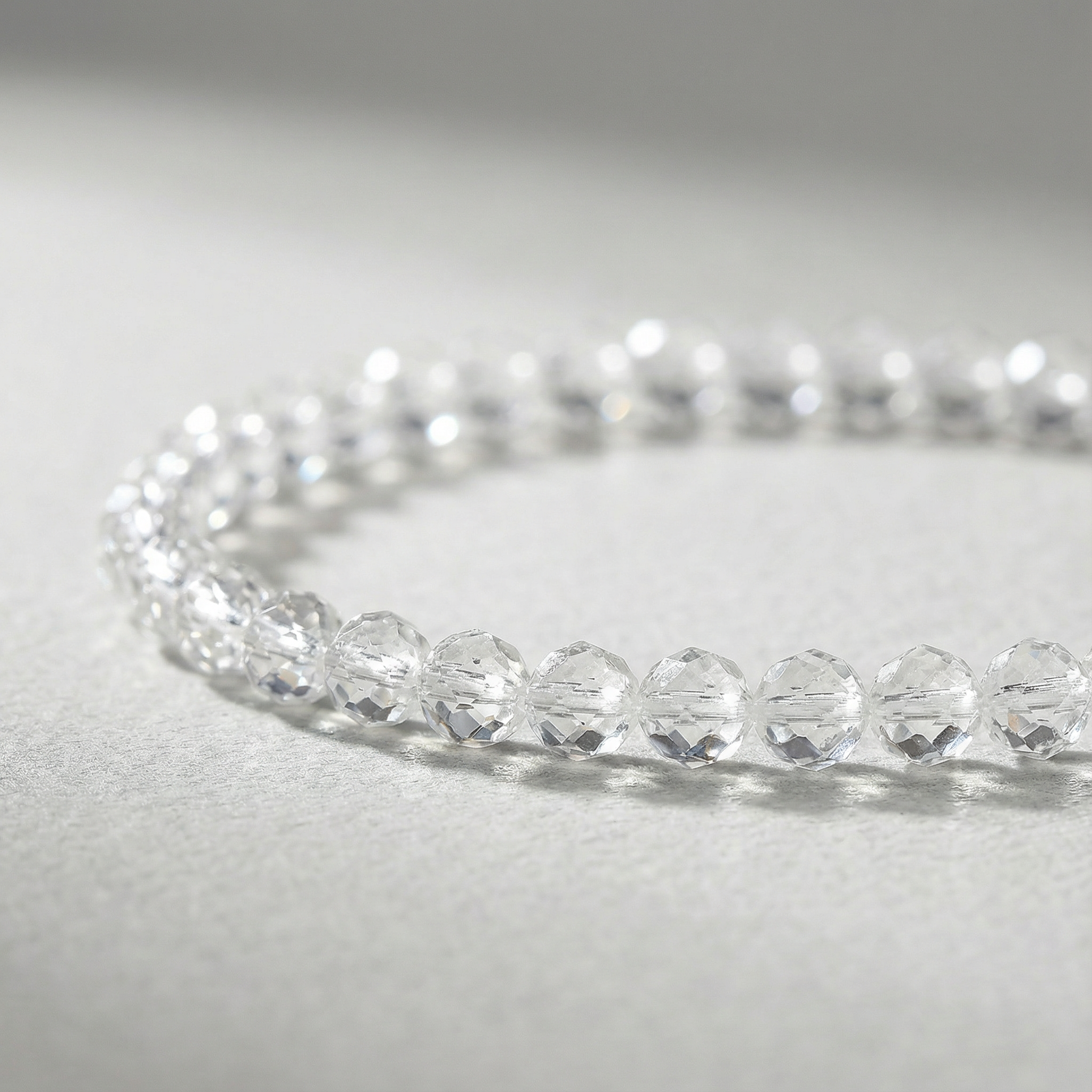 Edelsteinarmband Bergkristall | Klarheit & Ausrichtung