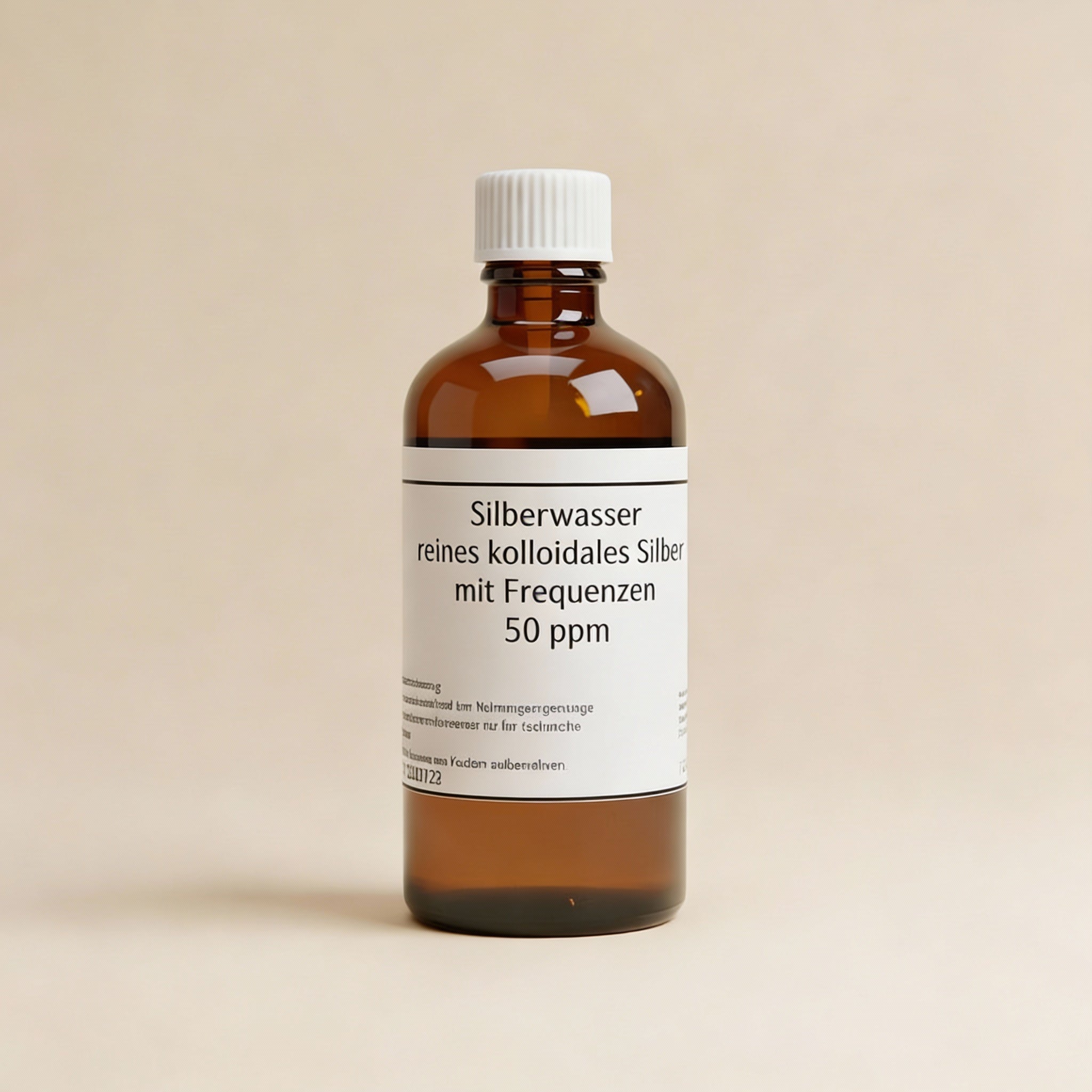 Kolloidales Silber 50 ppm – energetisiert mit 45 Frequenzen - 100ml