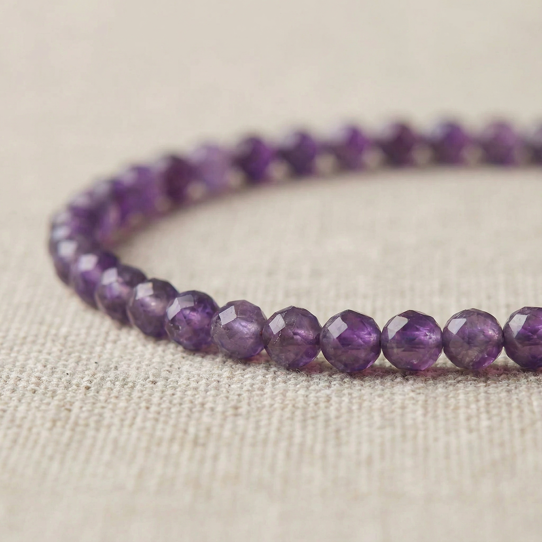 Edelsteinarmband Amethyst | Klarheit & innere Ruhe
